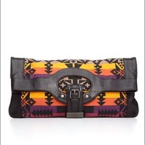 L.A.M.B. Southwest Sunset Convertible Clutch